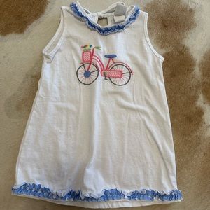 The Bailey boys dress with bike